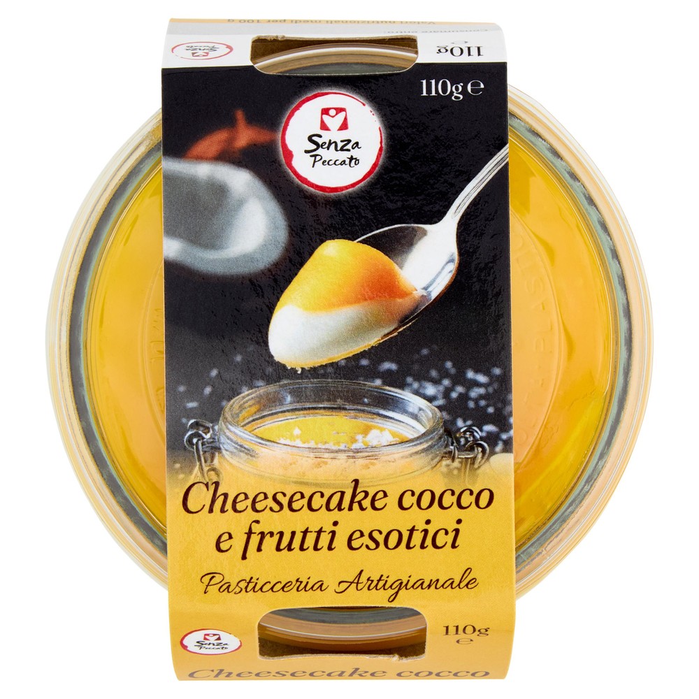 Cheesecake Cocco E Frutti Esotici Senza Glutine - Foto 1