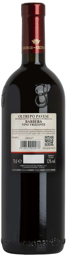 Vino Rosso Barbera Giorgi Doc Classico - Foto 2