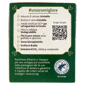 Tè Verde Con Matcha 20x1,75g Bustine Sir Winston Tea - Foto 2