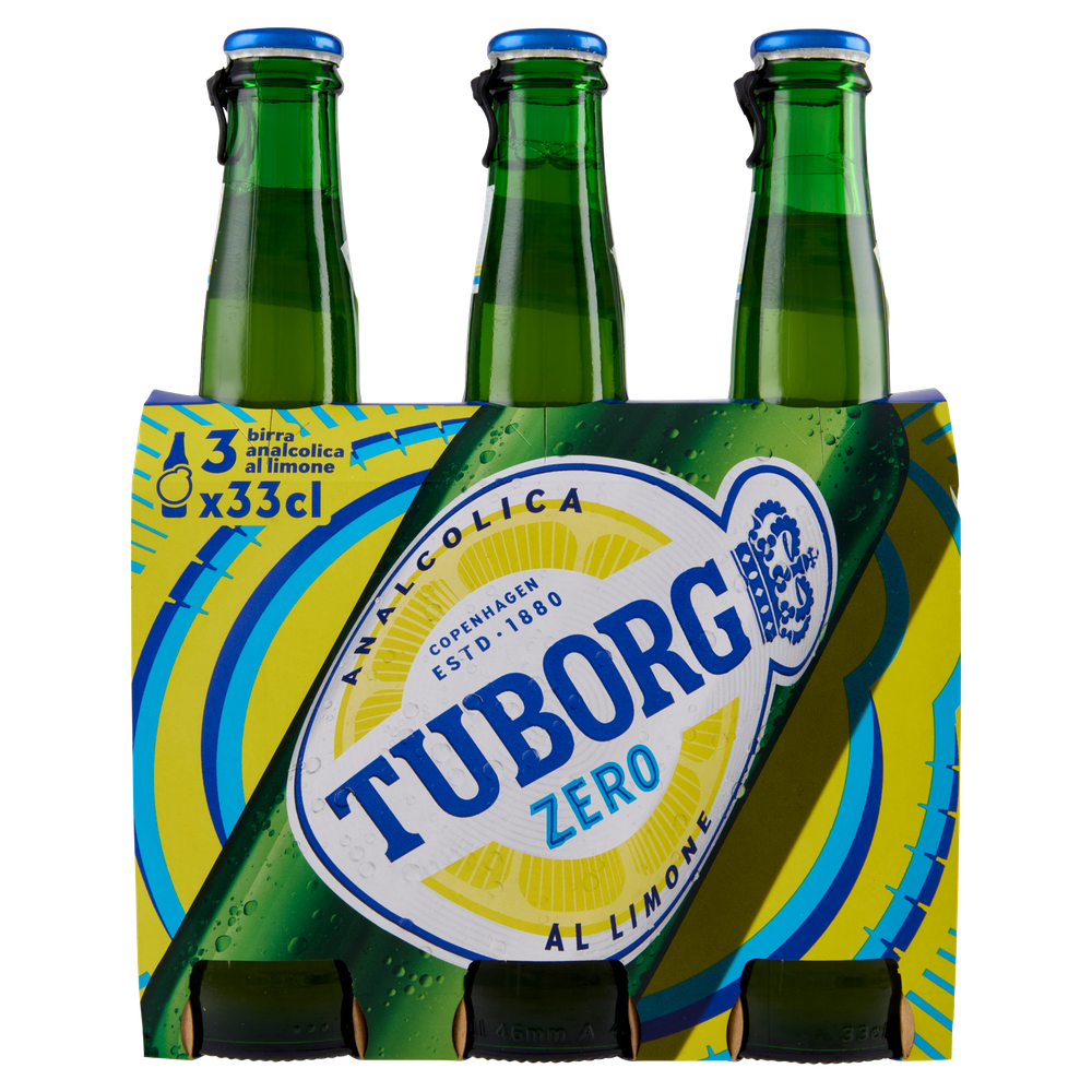 Birra Lemon Zero 3x33cl Tuborg - Foto 3