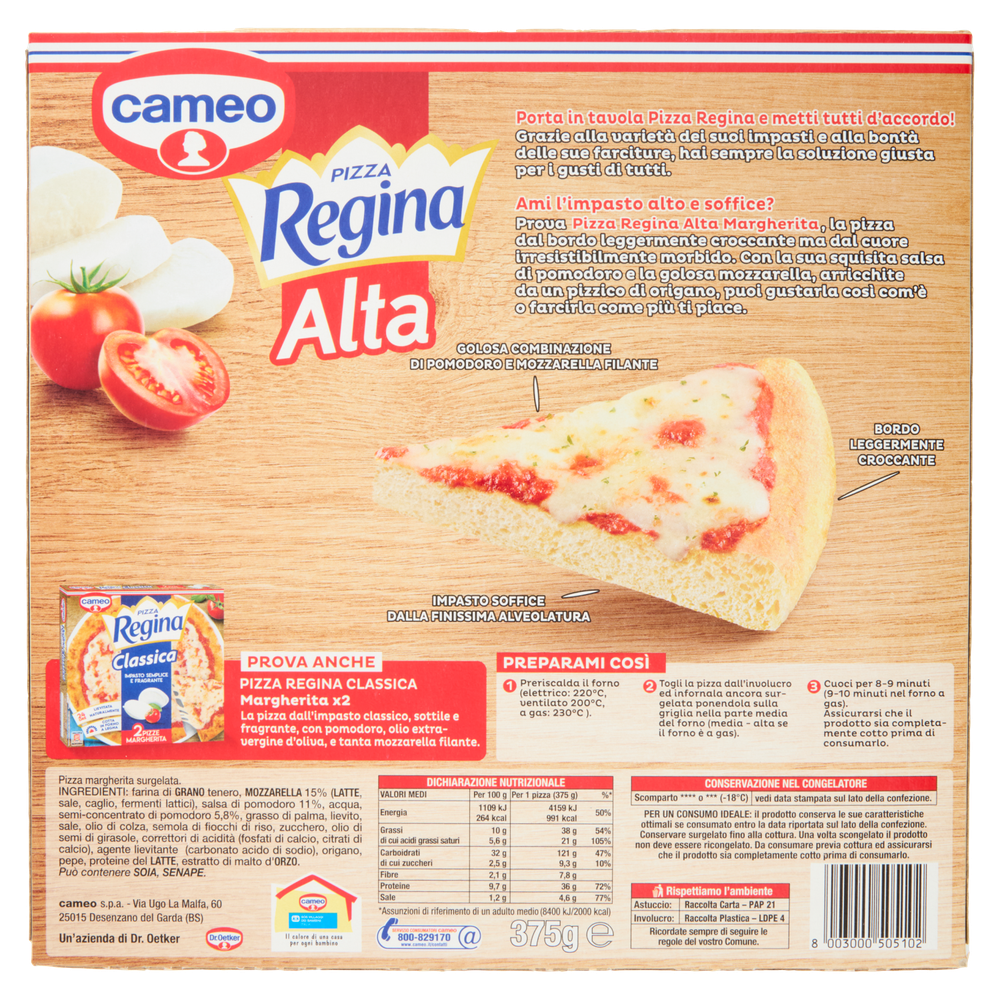 Pizza Regina Alta Margherita Cameo - Foto 3