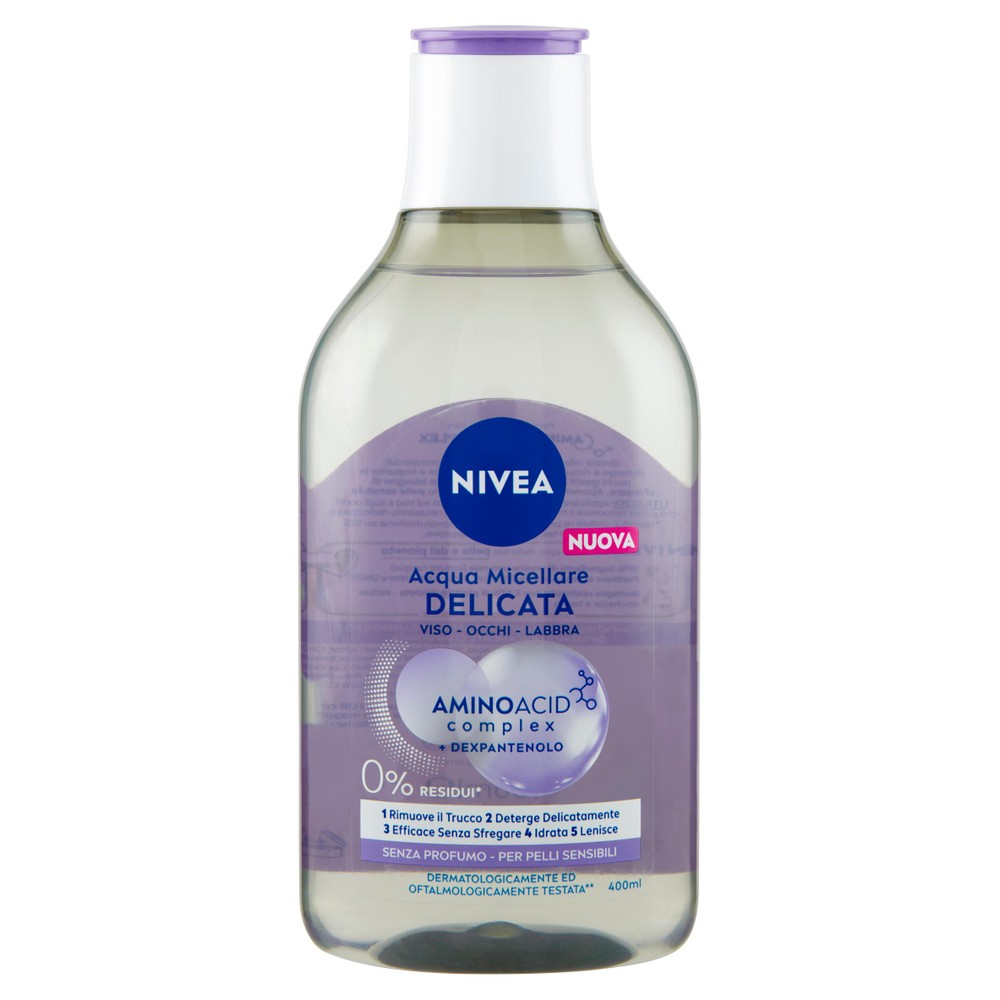 Acqua Micellare 5in1 Pelli Sensibili Nivea, 400 Ml - Foto 1