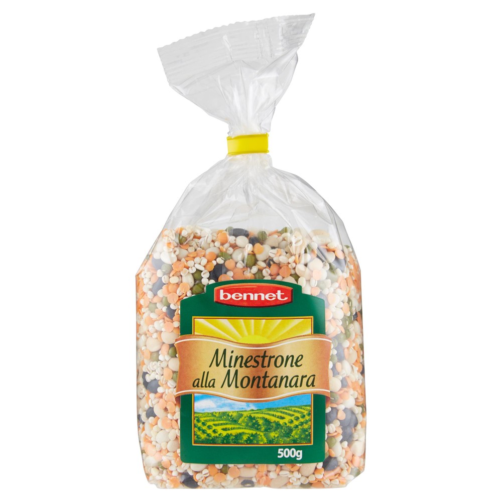 Minestrone Alla Montanara Con Orzo E Legumi Secchi Bennet - Foto 1
