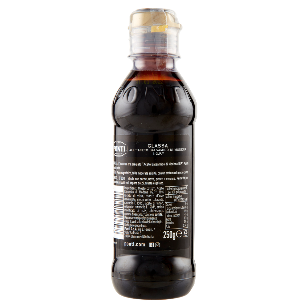 Glassa All'aceto Balsamico Di Modena Igp Ponti - Foto 3