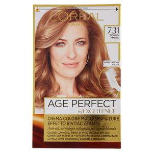 Colorazione Per Capelli 7.31 Biondo Ambra Age Perfect By Excellence L'