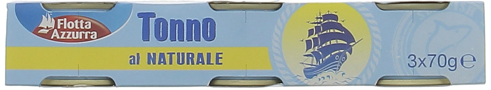 Tonno Al Naturale 3x70g Flotta Azzurra - Foto 2