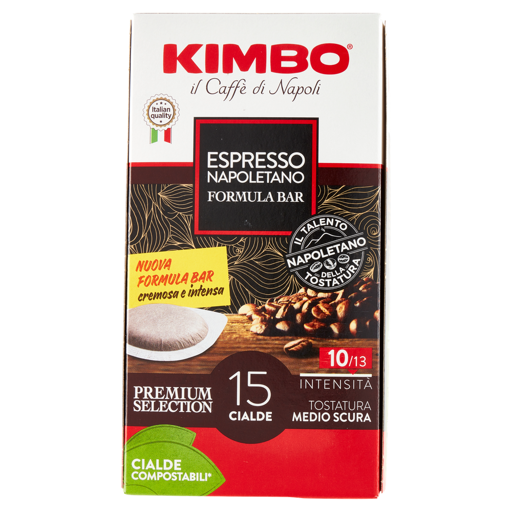 Caffè In Cialde Compostabili Espresso Napoletano 15pz Kimbo - Foto 3