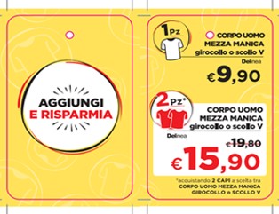 Maglia Intima Uomo Scollo V S Bianco Delinea - Foto 2