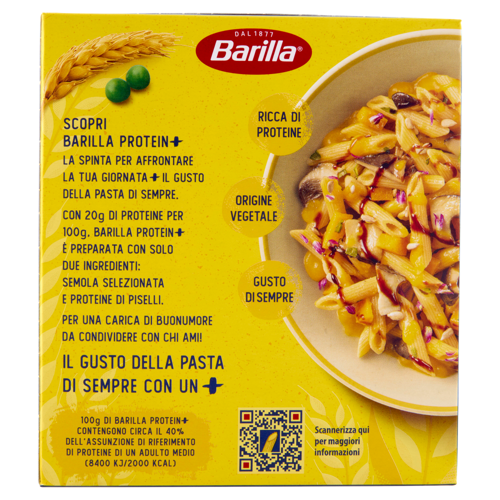 Pasta Penne Rigate Protein+ Barilla - Foto 3