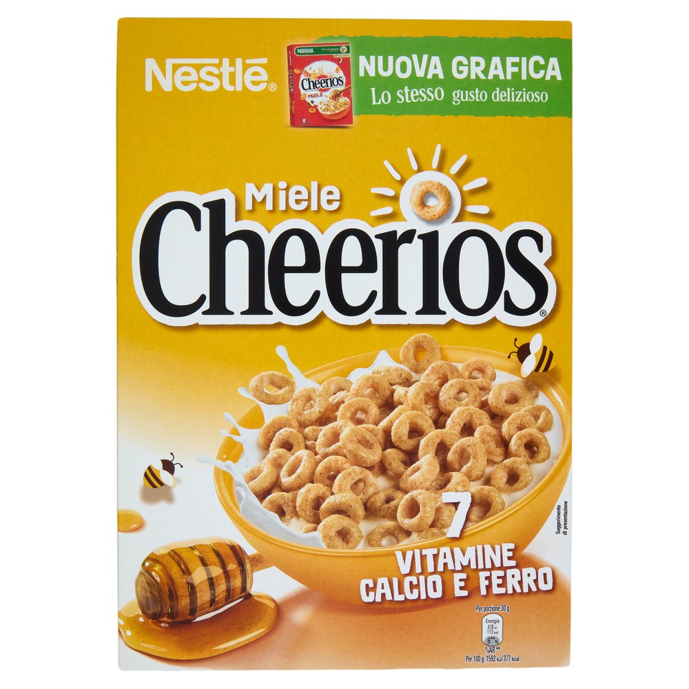 Cereali Integrali Cheerios Al Miele Con Vitamine E Minerali Nestlé - Foto 1