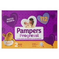 Pannolini Progressi Mini Pampers Quadripack Pannolini Progressi Mini Pampers Quadripack