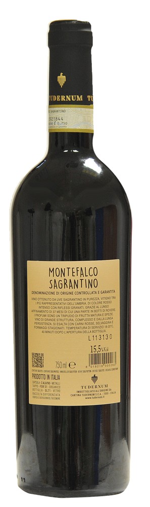 Vino Rosso Montefalco Sagrantino Docg Cantina Tudernum - Foto 2