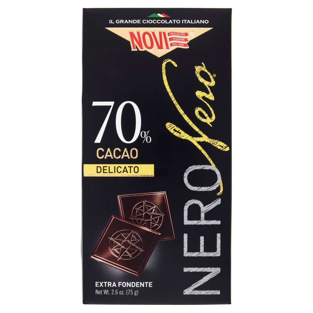 Tavoletta Di Cioccolato Neronero 70% Extra Fondente Novi - Foto 1