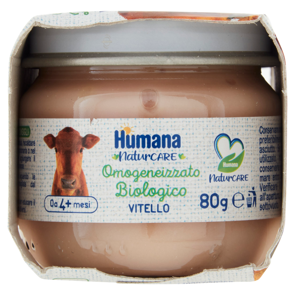 Omogeneizzato Di Vitello Bio Humana Conf. Da 2 - Foto 2