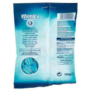Caramelle Balsamiche Classiche Mentho Eucalyptus Senza Zucchero Monk's - Foto 3