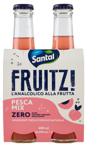 Analcolico Alla Frutta Santal Fruitz! Gusto Pesca Mix - Foto 1