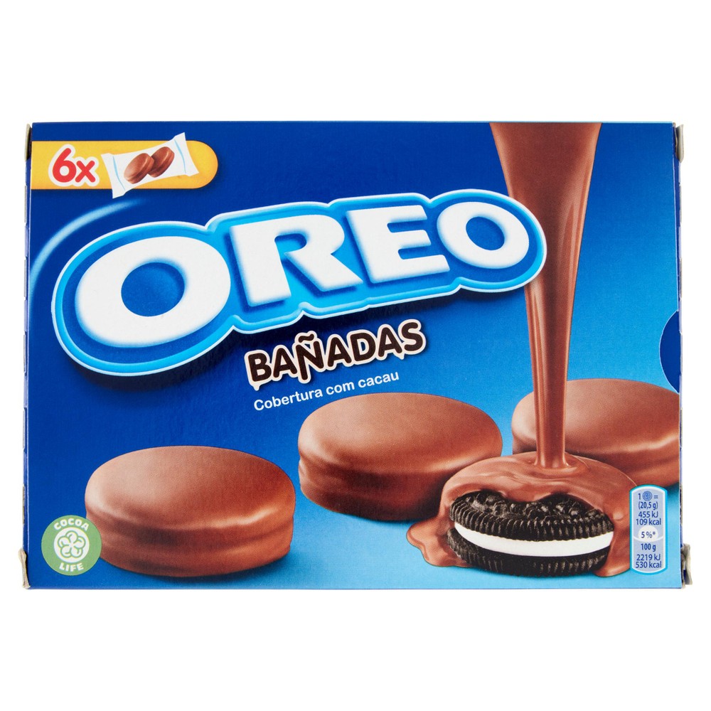 Biscotti Banadas Con Copertura Al Cioccolato Al Latte Oreo - Foto 1