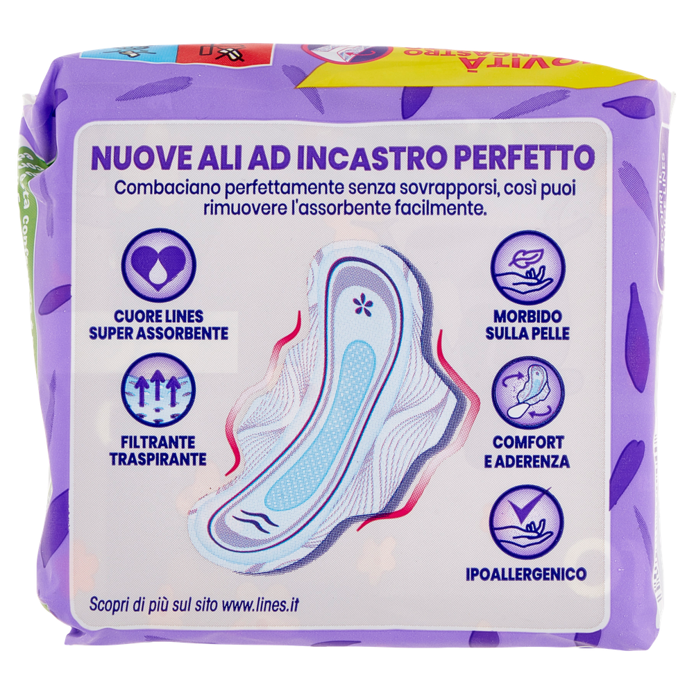 Assorbenti Ultra Con Ali Lines Petalo - Foto 3