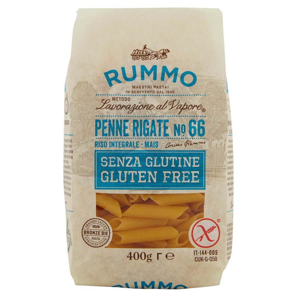 Penne Rigate 66 Rummo Gluten Free - Foto 1