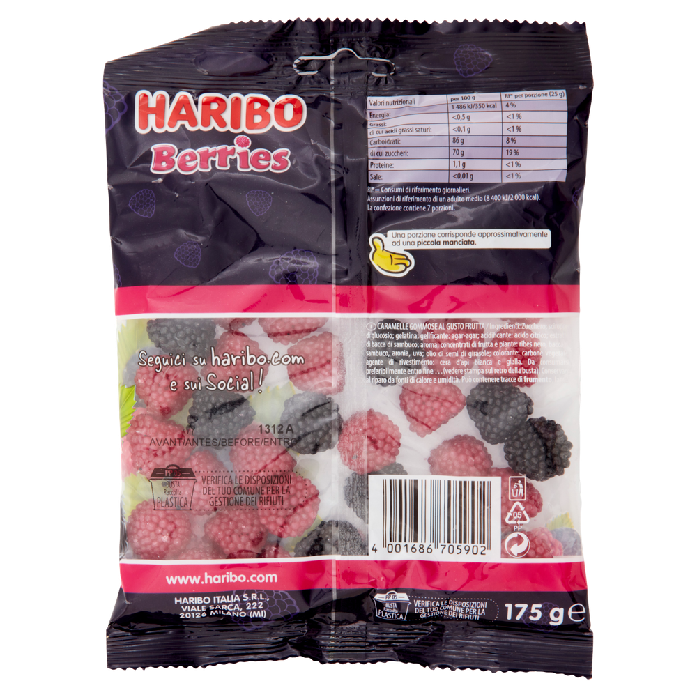 Caramelle Berries Haribo - Foto 3