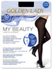 Collant My Beauty Tg 4 Nero 50 Denari Golden Lady,Senza Cuciture