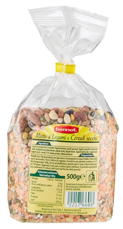 Misto Di Legumi E Cereali Secchi Bennet - Foto 3