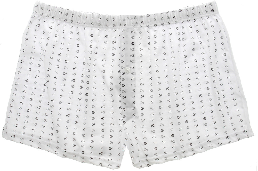 Boxer Uomo 6 Bianco Stampato Delinea - Foto 1