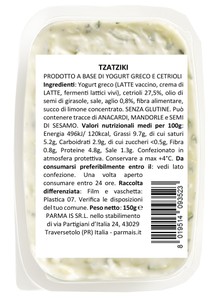Tzatziki Salsa A Base Di Yogurt Greco Senza Conservanti Bennet - Foto 2