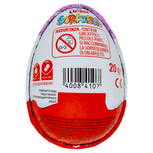 Ovetto Kinder Sorpresa Lei Al Cioccolato Al Latte Kinder - Foto 3