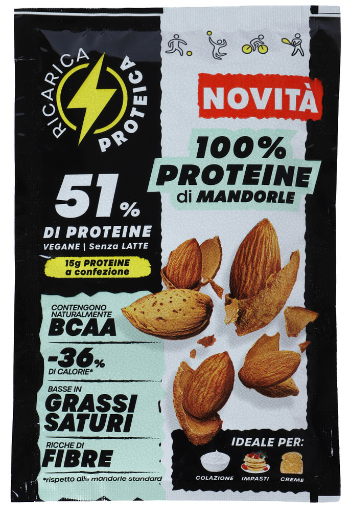 Ricarica Proteica 100% Proteine Di Mandorle In Polvere - Foto 1