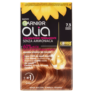 Colorazione Capelli 7.3 Biondo Dorato Olia Garnier - Foto 1