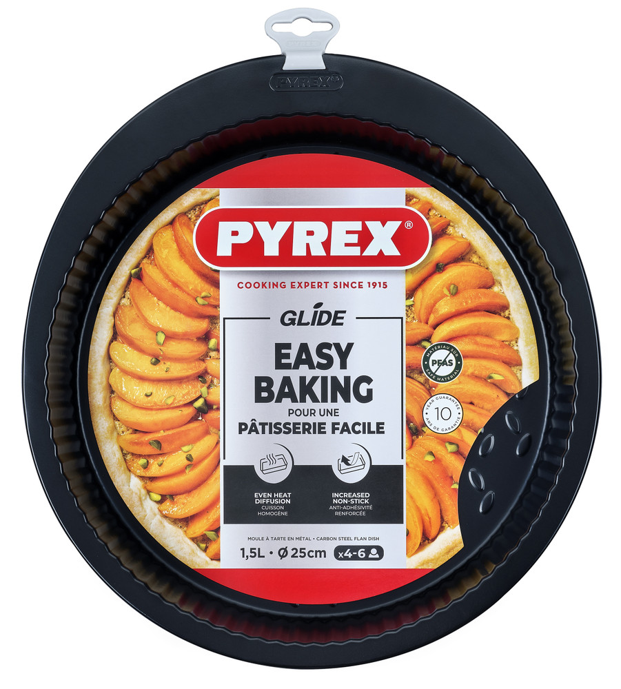 Stampo Per Crostata Pyrex Diametro Cm 25 - Foto 1