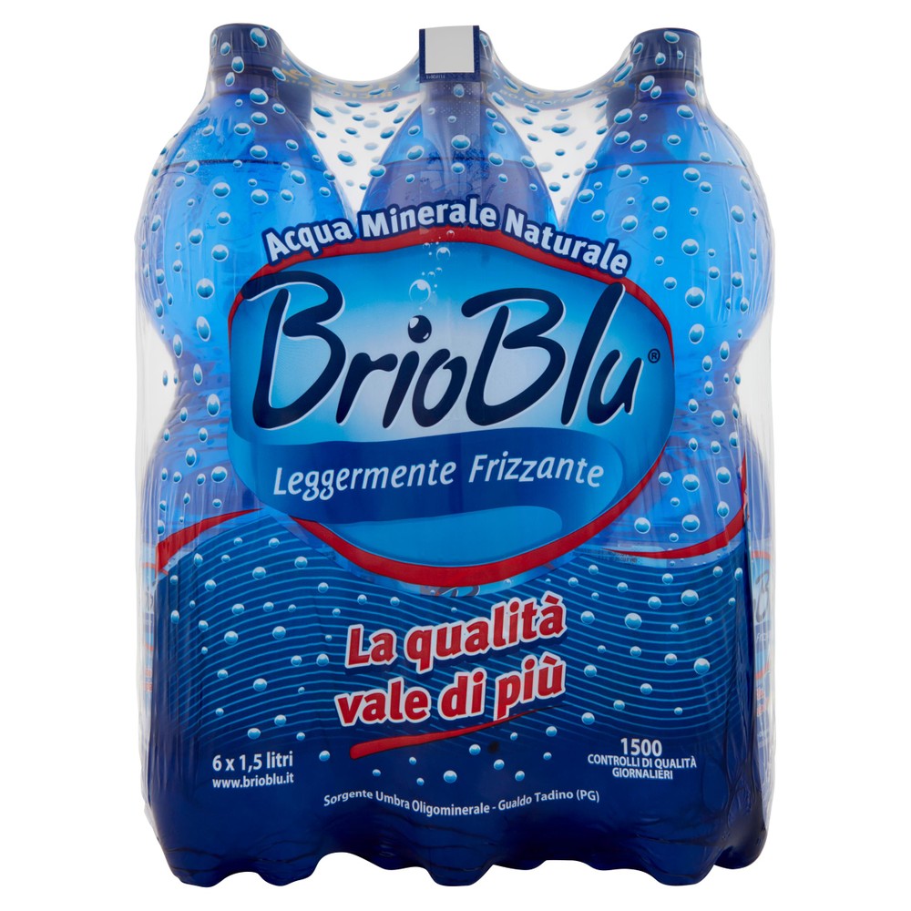 Acqua Leggermente Frizzante Brio Blu 6 Da L.1,5 - Foto 1