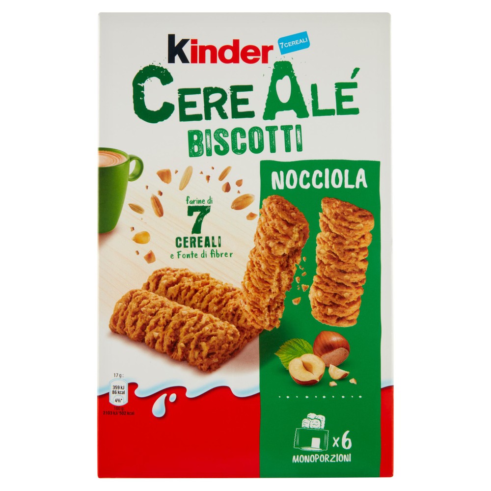 Kinder Cereale' Biscotti Nocciola