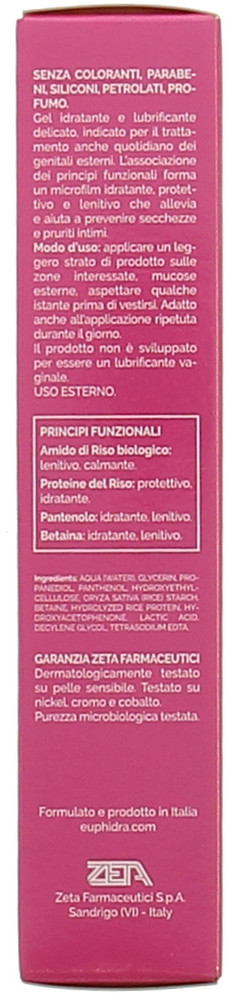 Amidomio Gel Intimo Idratante Euphidra - Foto 2