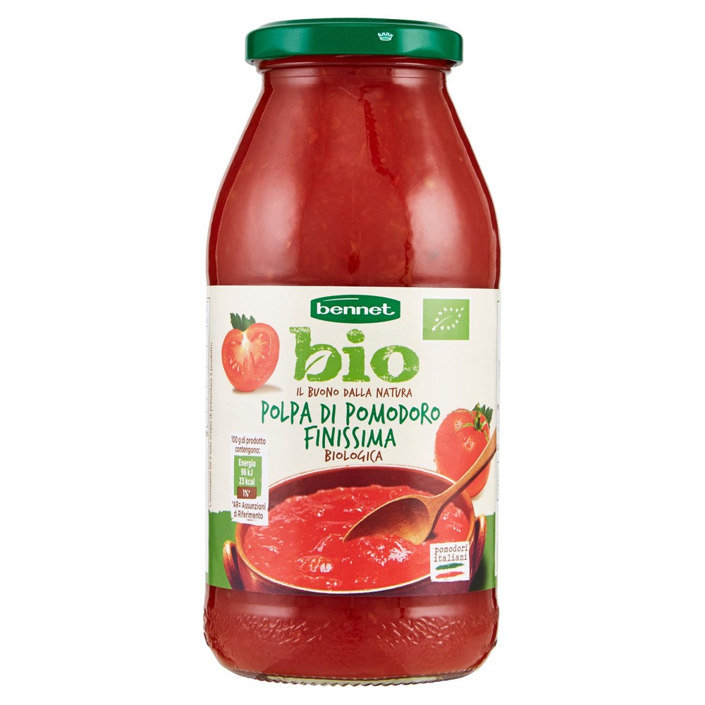 Polpa Di Pomodoro Finissima Biologica Bennet Bio - Foto 1