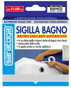 Nastro Autoadesivo Sigilla Bagno Saratoga Cm.335 X Mm.19 - Foto 1