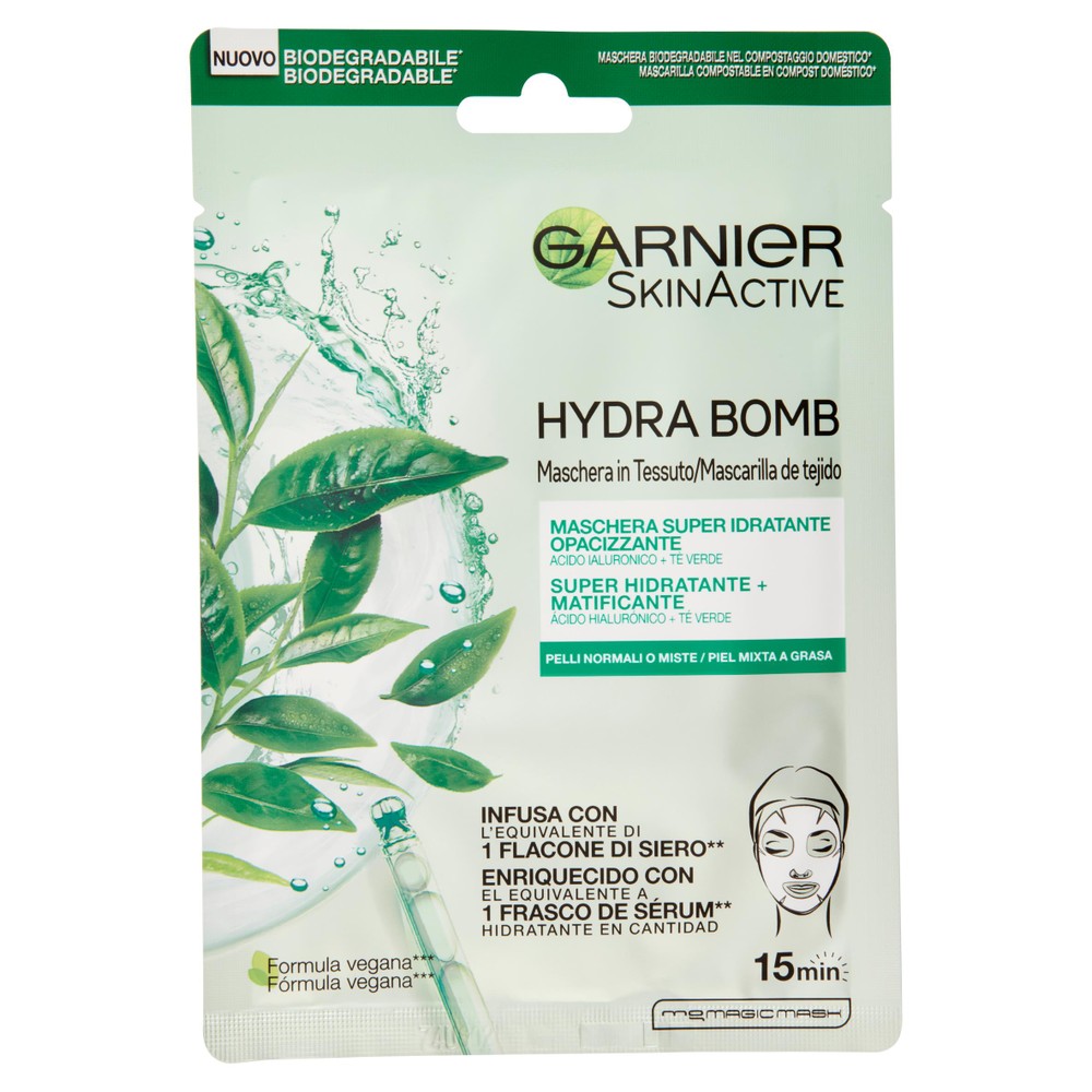 Maschera Viso Riequilibrante Garnier - Foto 1