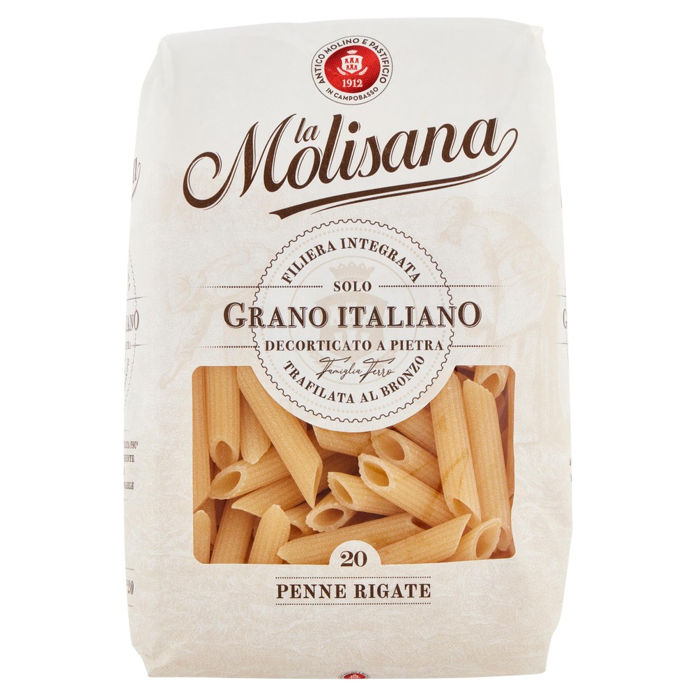 Pasta Penne Ziti Rigati N.20 La Molisana - Foto 1