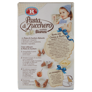Pasta Di Zucchero Bianca Modellabile F.Lli Rebecchi Valtrebbia - Foto 3