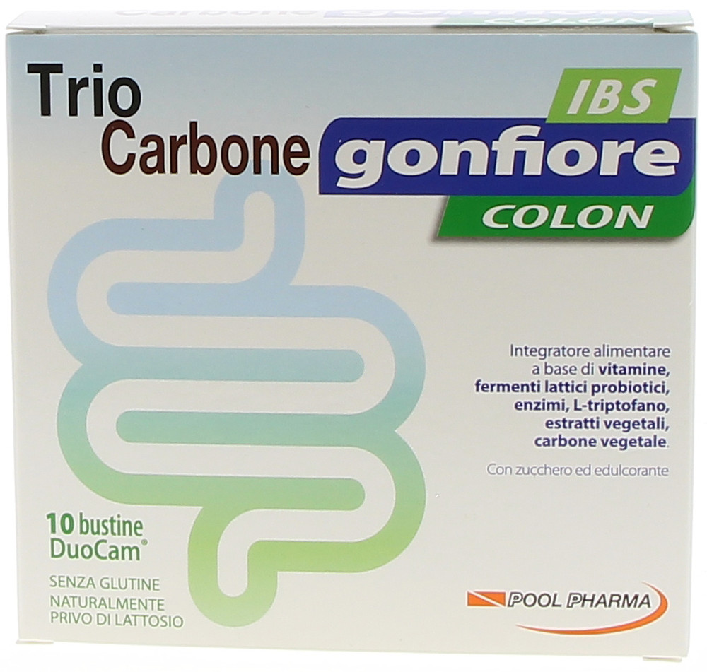 Trio Carbone Gonfiore Pool Pharma - Foto 1