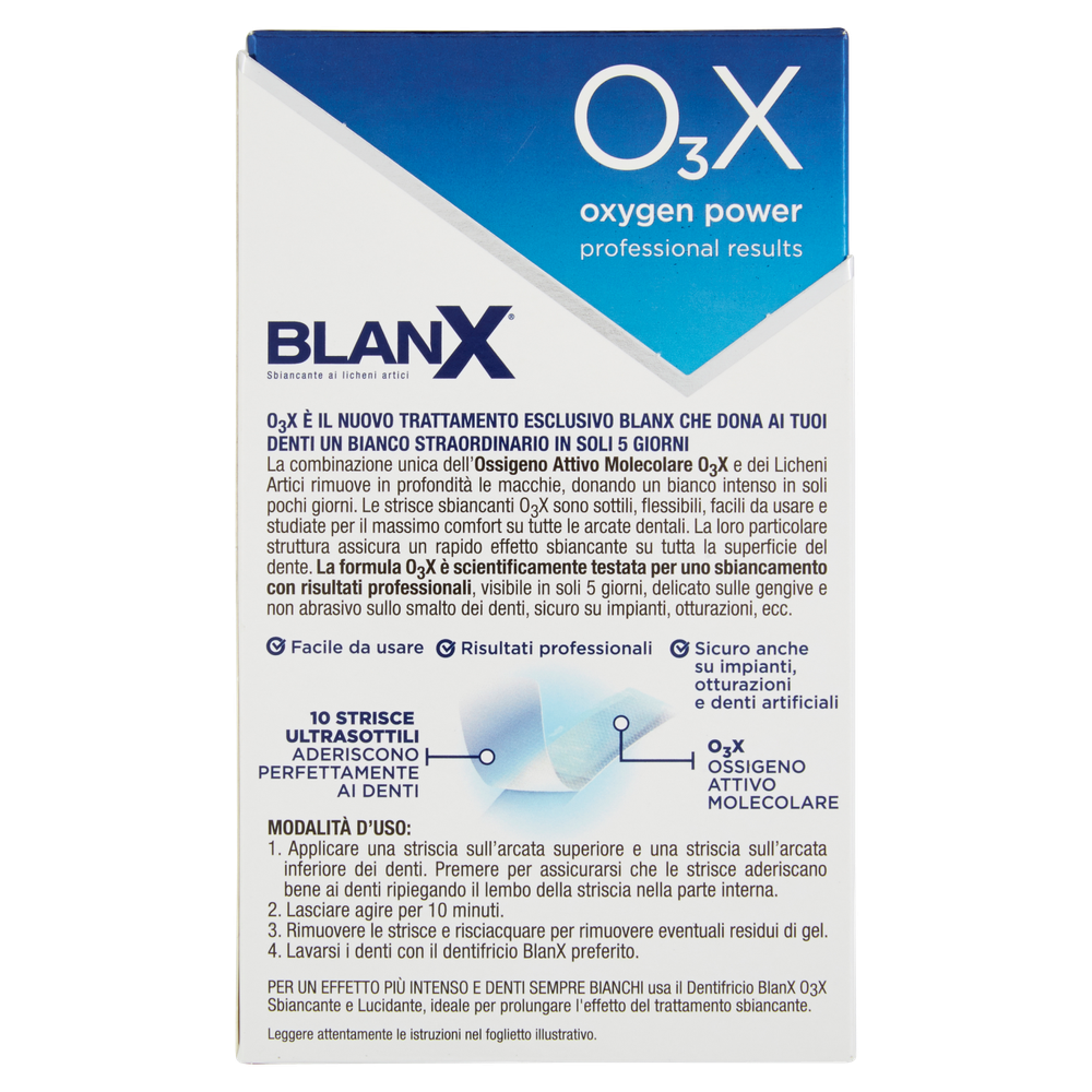 10 Strisce O3x Sbiancanti Blanx - Foto 3