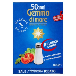 Sale Finissimo Iodato Ricarica Saliere Gemma Di Mare - Foto 1