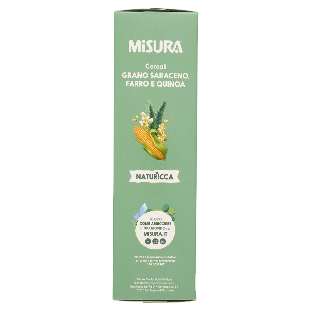 Cereali Grano Saraceno, Farro E Quinoa Plant Based Misura - Foto 2