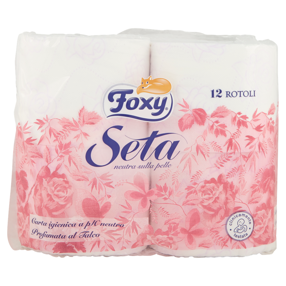 12 Rotoli Carta Igienica Foxy Seta - Foto 2