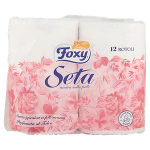 12 Rotoli Carta Igienica Foxy Seta - Foto 2