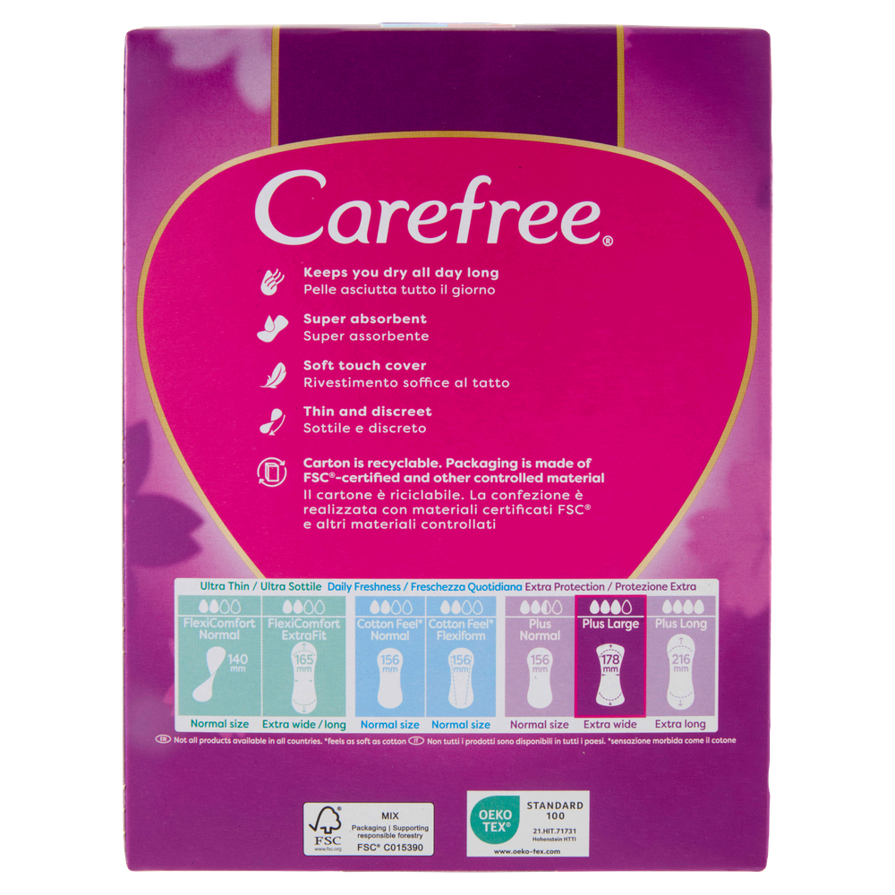 Proteggi Slip Carefree Plus Large - Foto 3