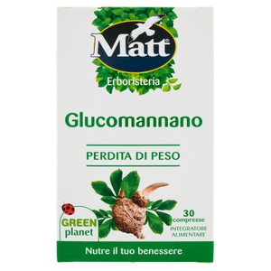 Glucomannano Matt 30 Compresse