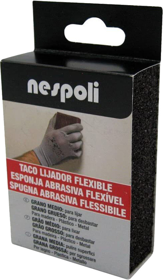 Spugna Abrasiva Grana Media/Grossa Nespoli - Foto 2