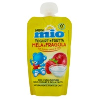 Merenda Yogurt E Frutta Mela E Fragola Da Spremere Pouch